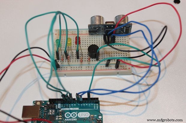 DIY Ultrasonic Security System with Arduino – Real-Time Distance Detection