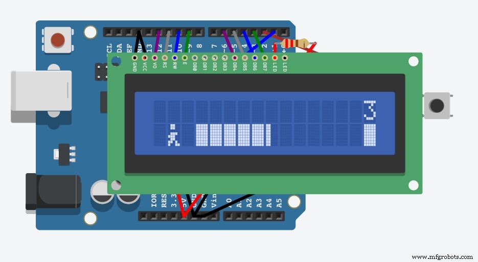 Build an Interactive LCD Game with Arduino UNO