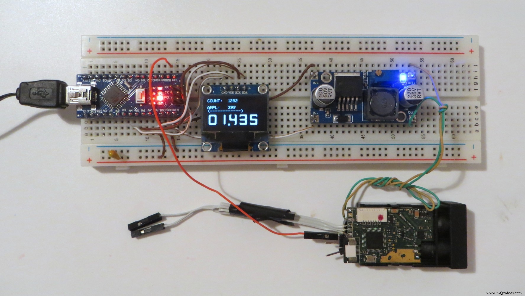 DIY Low-Cost Laser Rangefinder for Arduino – Quick, Reliable & Affordable