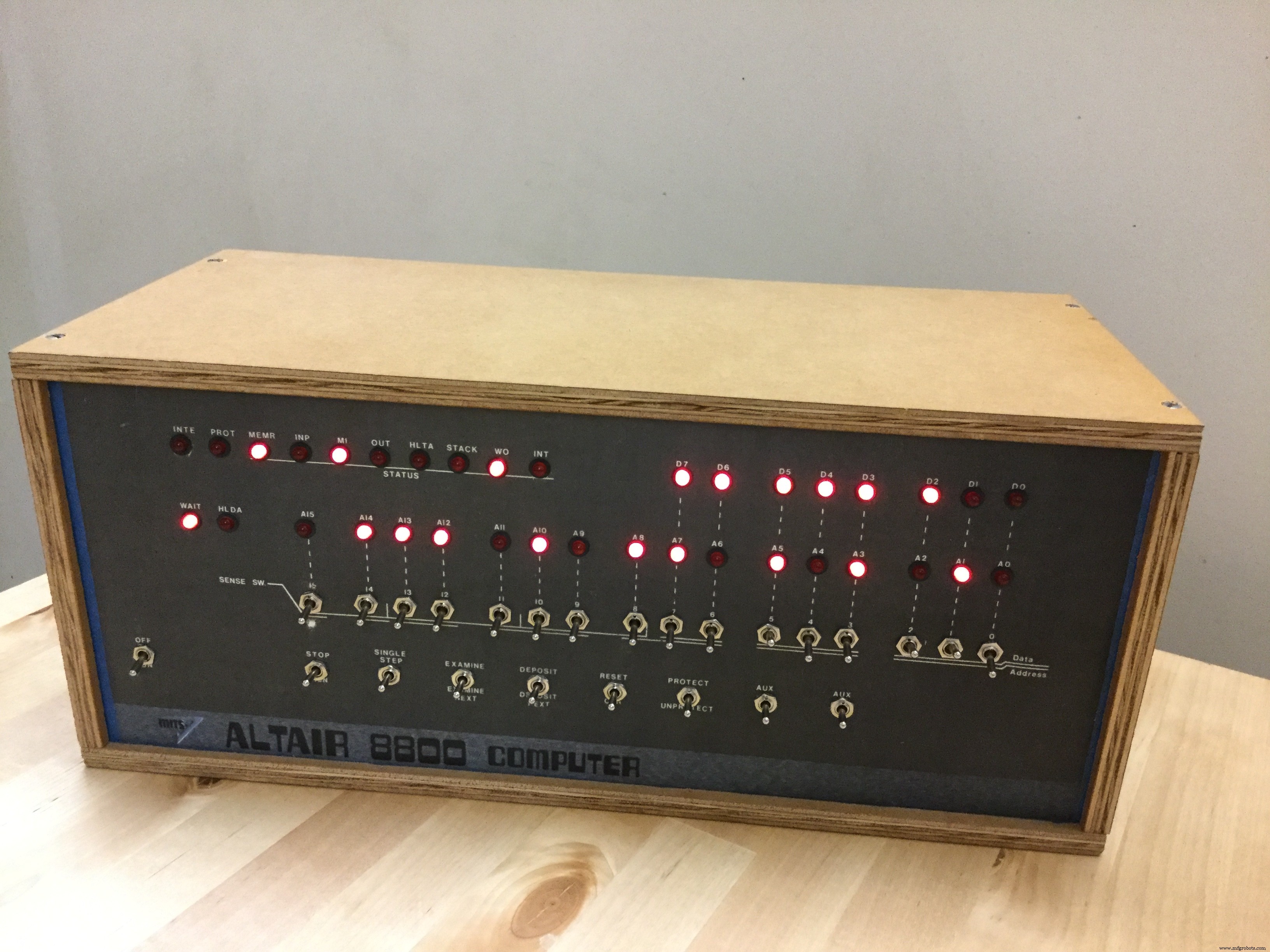 Arduino-Based Altair 8800 Simulator Kit – Build & Program Retro Computer
