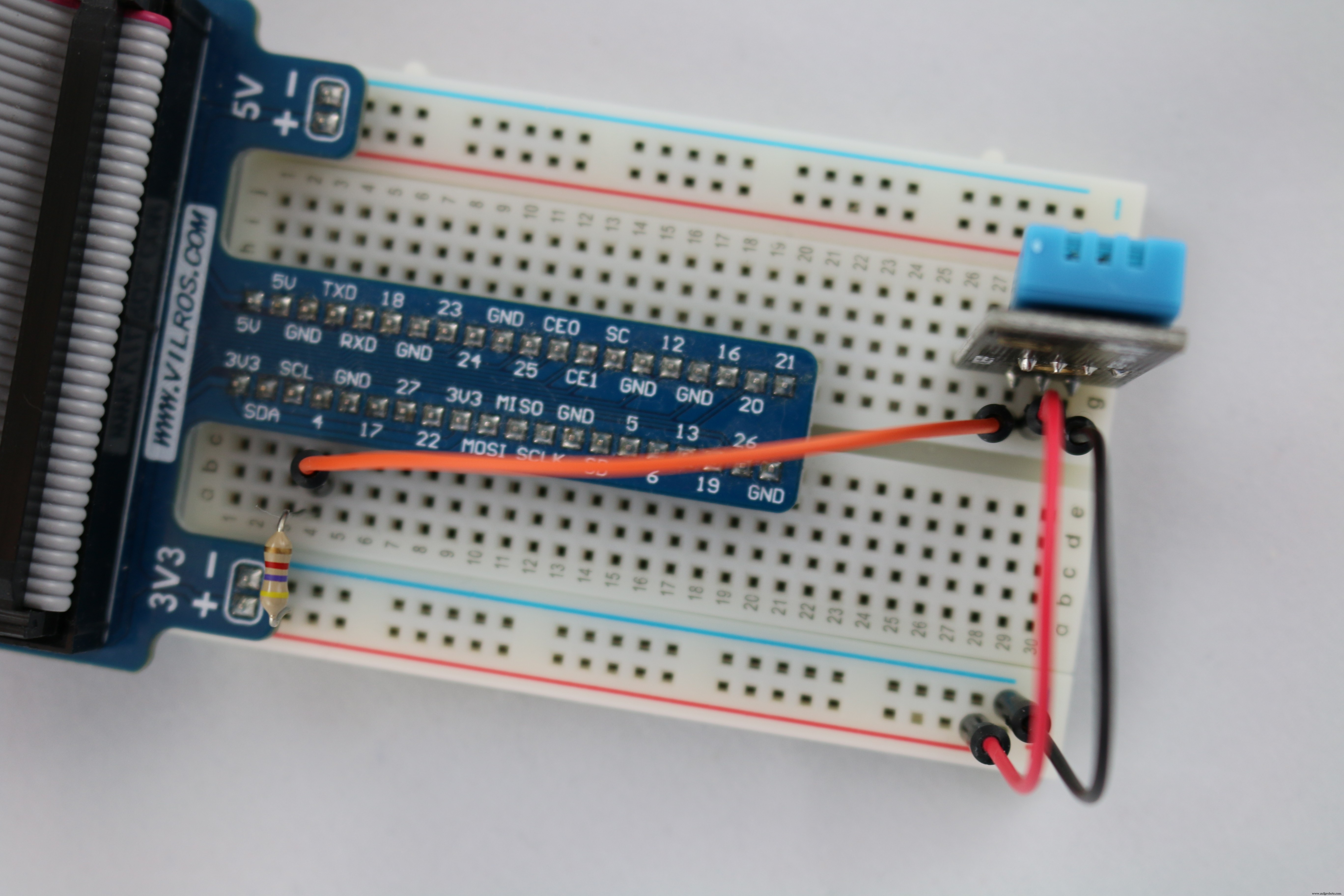 DHT11 & DHT22 Temperature & Humidity Sensor Kit for Raspberry Pi & Arduino
