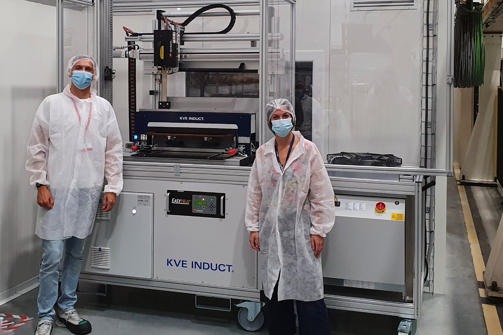 KVE Composites Deploys First Commercial Mobile Induction Welding Cell at Daher’s Nantes Facility