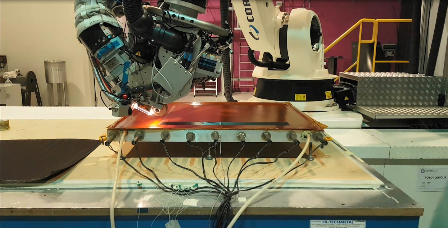 Clean Sky 2 FRAMES Project Enhances Thermoplastic Composite Heating Simulations for Automated Fiber Placement with Xenon Flashlamp