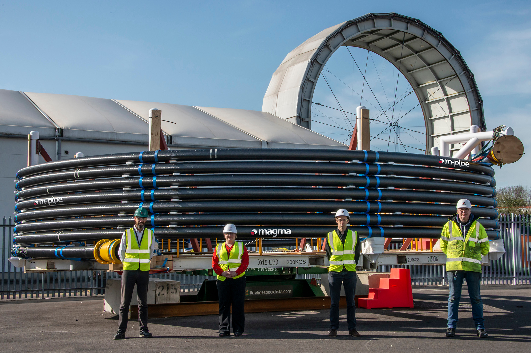 Magma Global Supplies World’s First High‑Pressure Composite Riser Pipe to HWCG