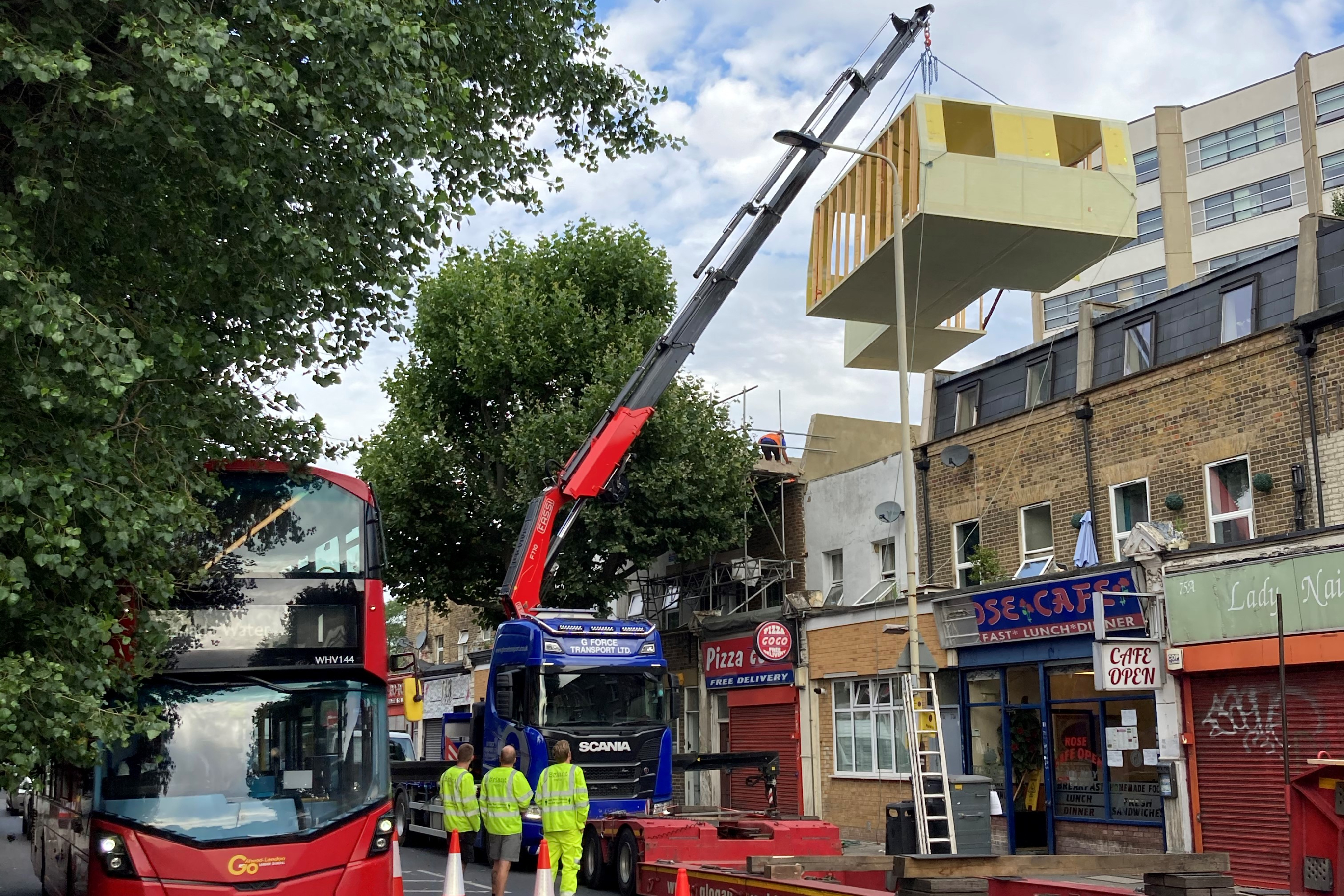 Composite Panels Streamline Prefabricated Additions to Historic Apartment Buildings