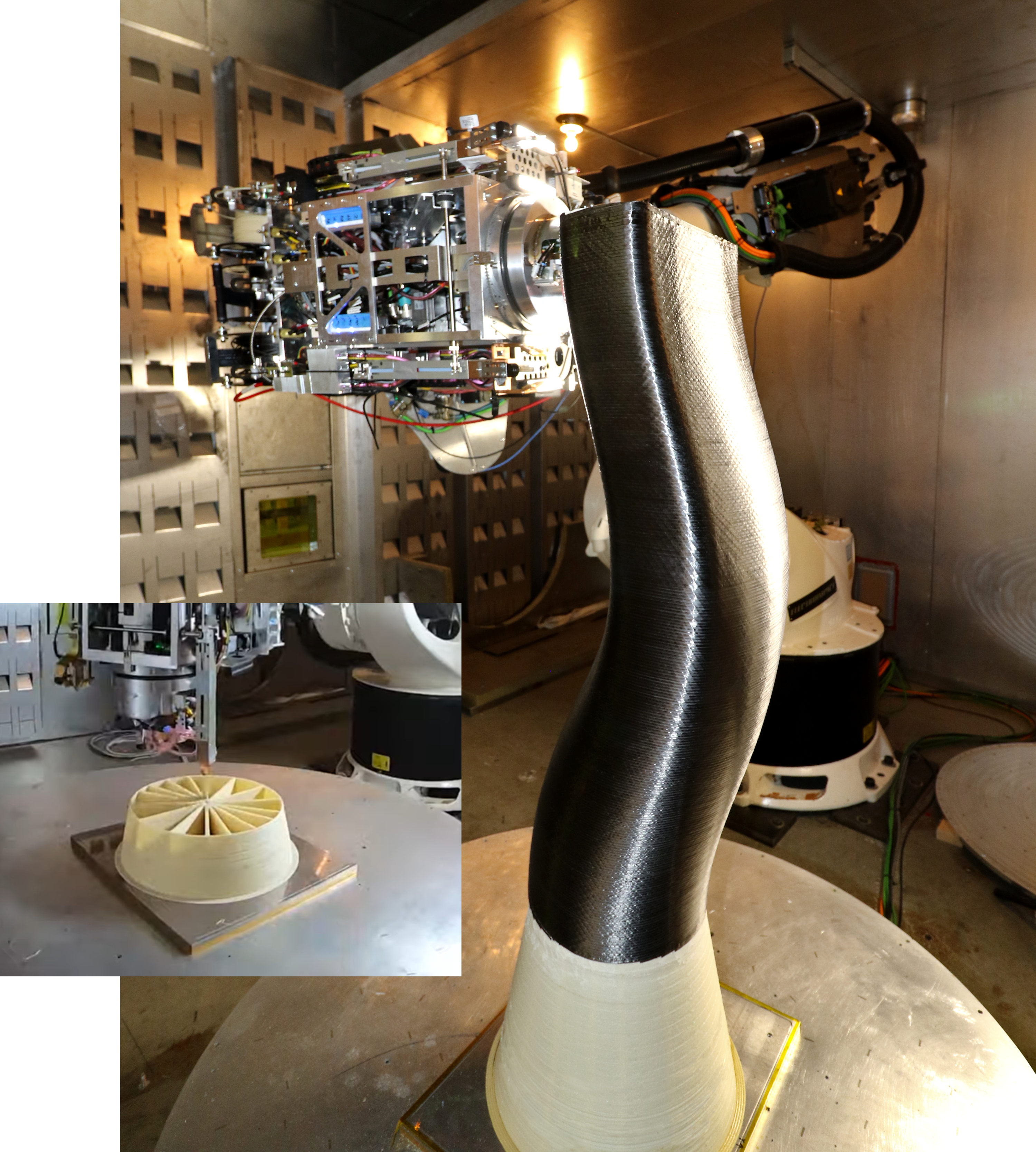 Revolutionizing Flexible Part Production: AFP Meets 3D Printing