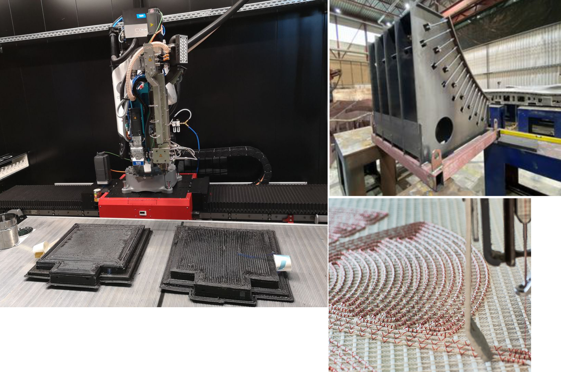 Advanced 3D-Printed CFRP Molds for RTM Flaperons, Exoskeletons, and More