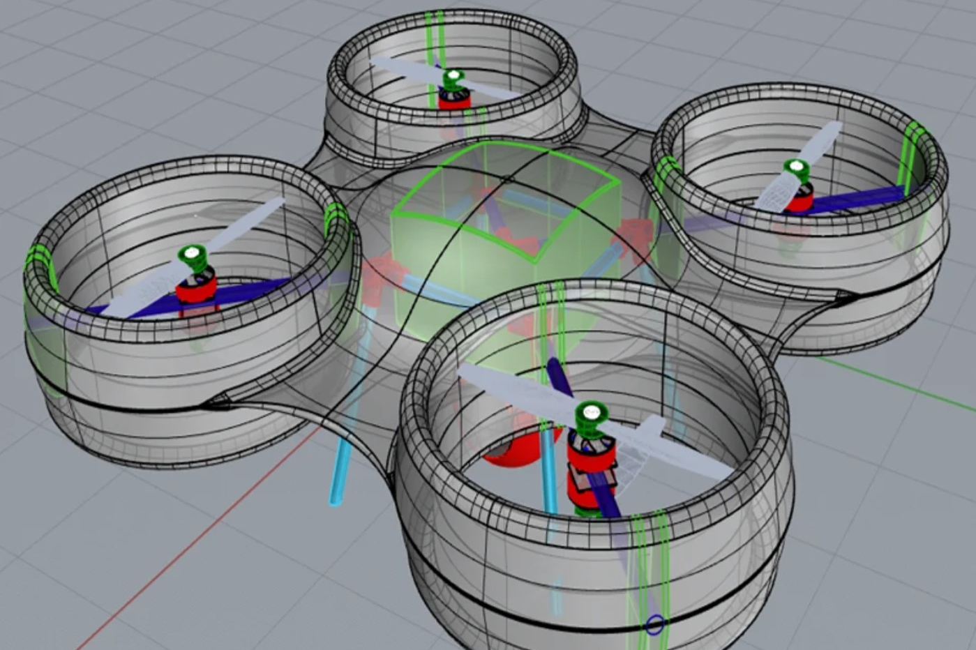 IYRS Completes Heavy‑Lift Quadcopter Demonstrator Using Advanced Composite Technologies