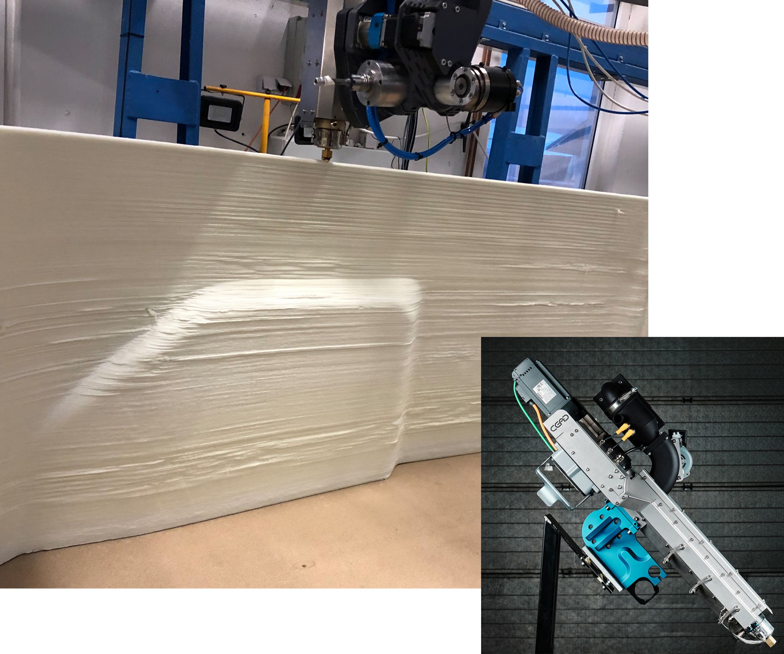 Affordable Robot Extruder Unlocks Large-Scale Composite 3D Printing