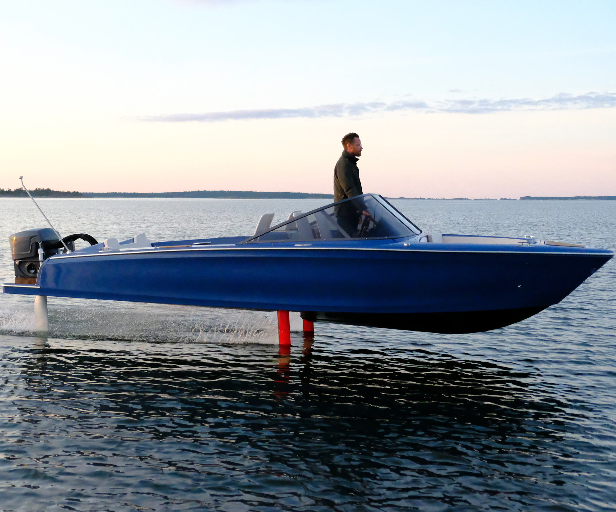 Advanced Composite Materials Power Revolutionary Flying Speedboat