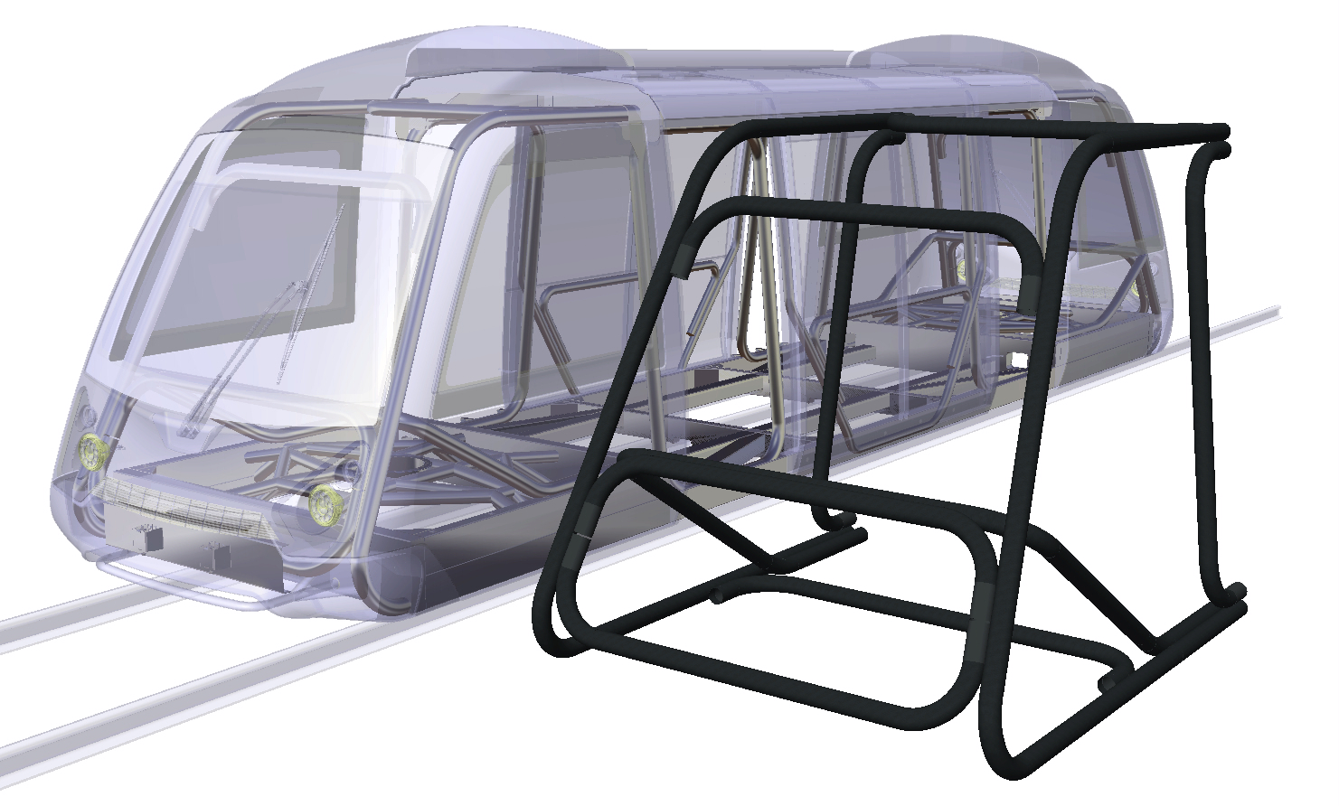 WMG Builds Advanced CFRP Frame for Very Light Rail Demo Vehicle