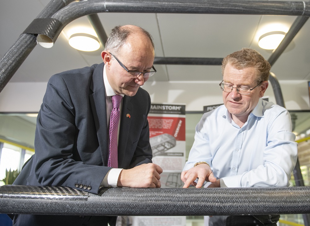 WMG Builds Advanced CFRP Frame for Very Light Rail Demo Vehicle