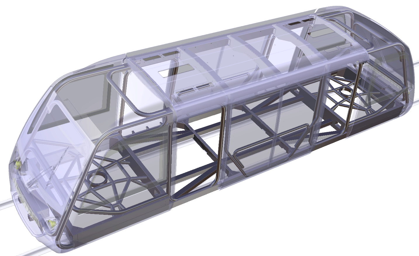 WMG Builds Advanced CFRP Frame for Very Light Rail Demo Vehicle