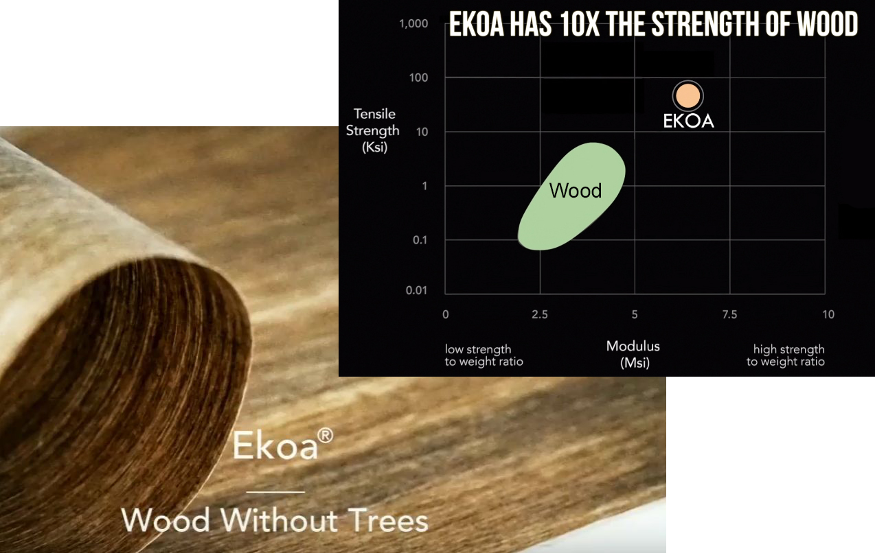Ekoa TP: A Lignin‑Based Thermoplastic Composite That Beats Wood in Sustainability