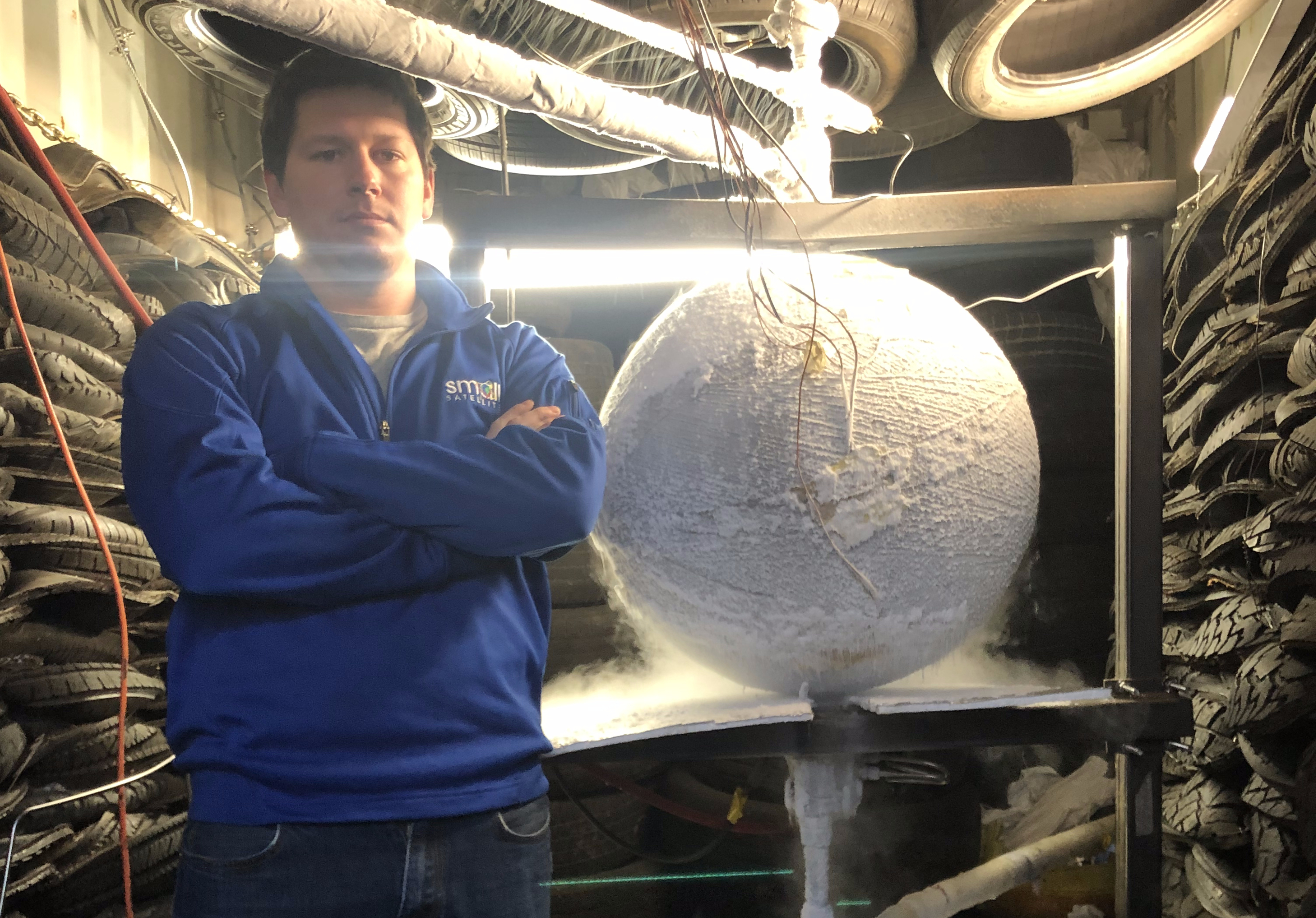 Designing a Linerless, All‑Composite Spherical Cryotank for Space Propellant Storage