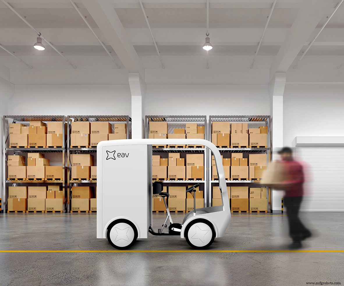 Eco-Friendly Natural Fiber E-Cargo Bike Revolutionizes Package Delivery