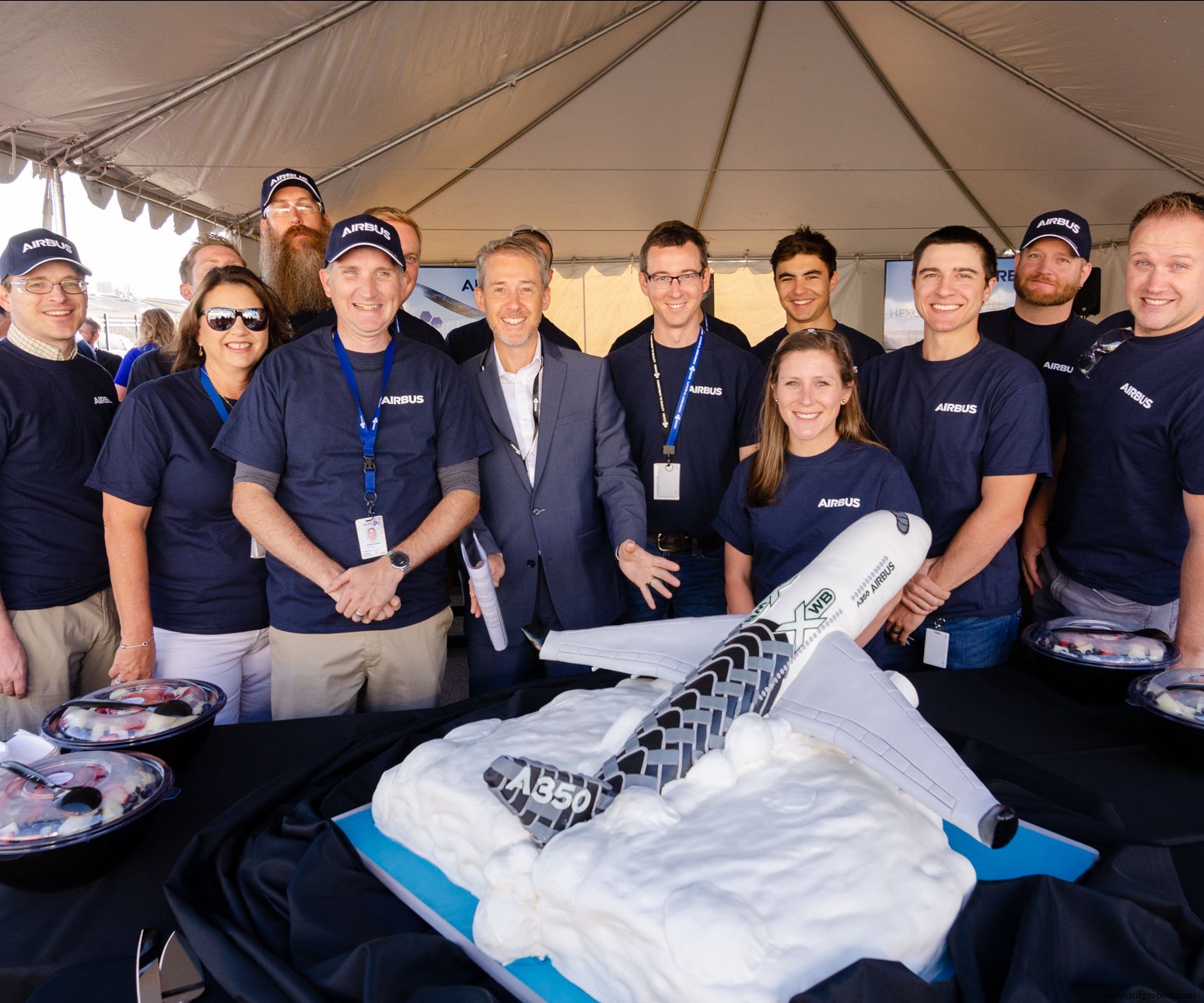 Airbus & Hexcel Celebrate 40+ Years of Collaboration & New Milestone Production Rate During National Composites Week