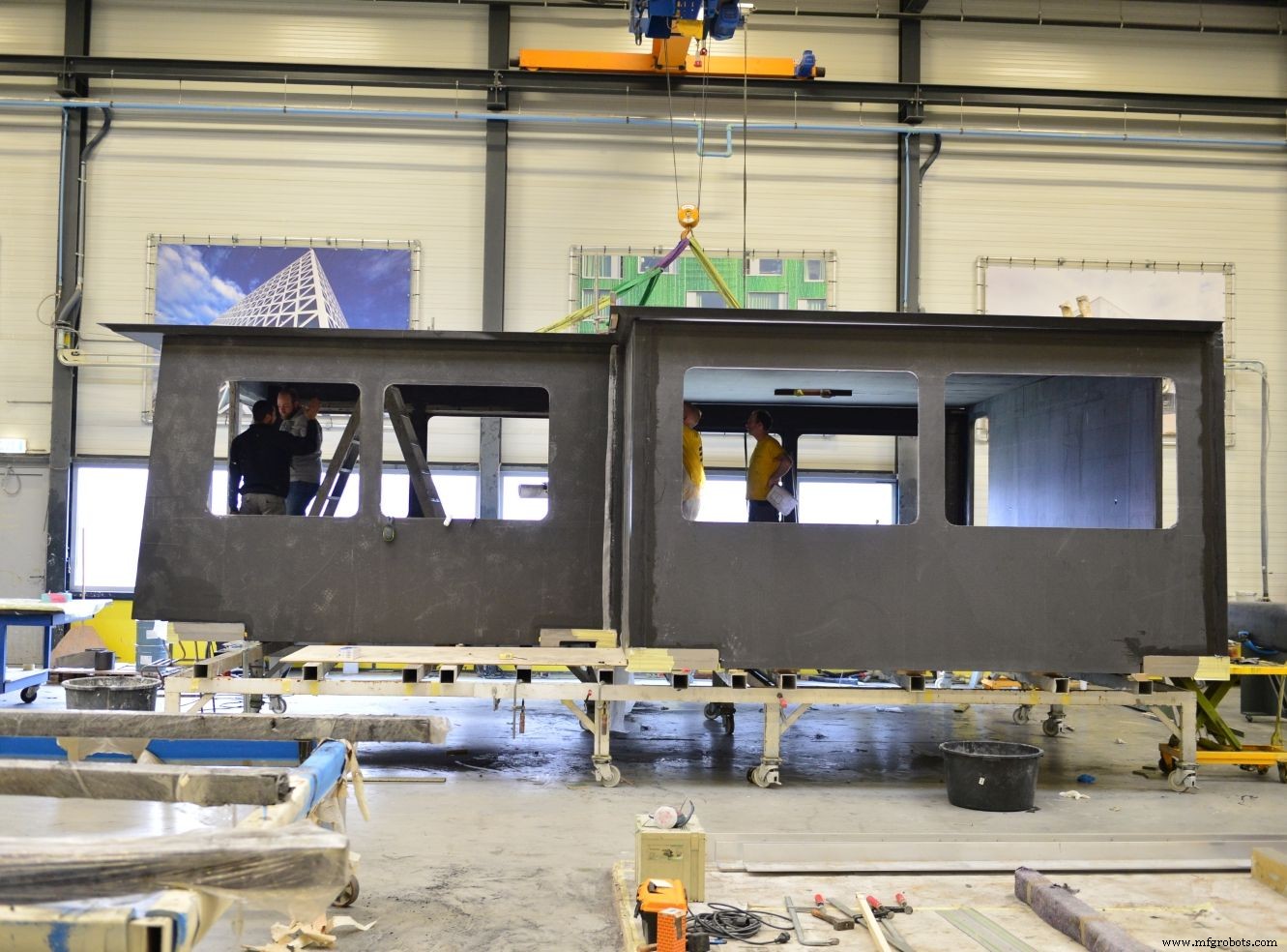 Composite Deckhouses Reduce Weight and Noise for Offshore Wind Farm Service Vessels