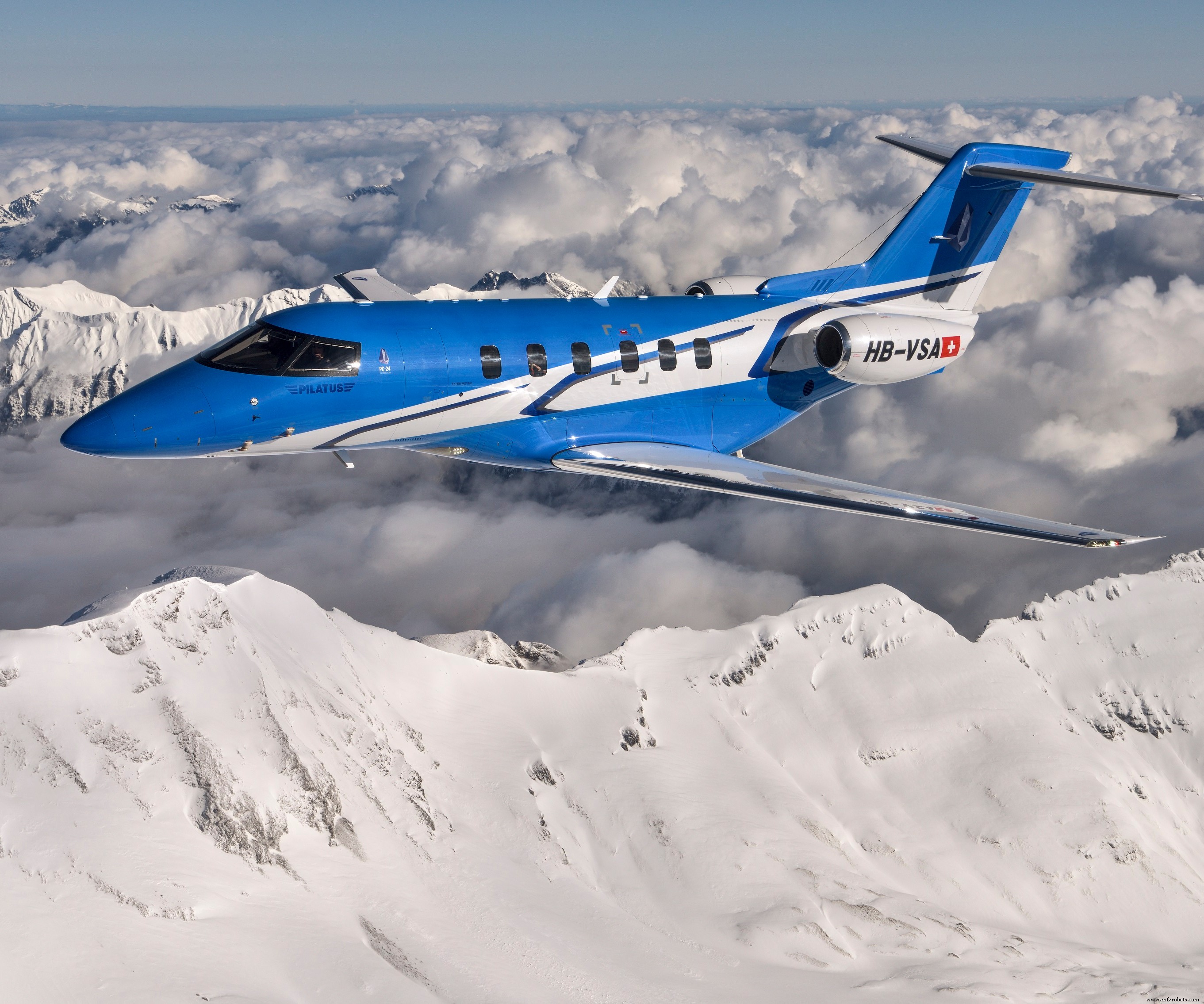 Advanced Prepreg Cutting System Cuts Waste, Accelerates Assembly of Pilatus PC‑24 Business Jet
