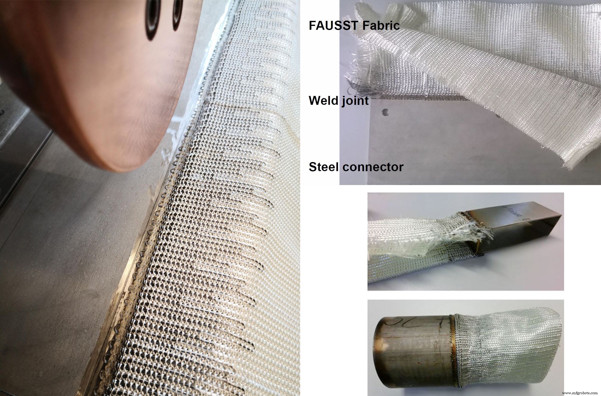 Seamless Integration of Composite Materials with Steel Structures