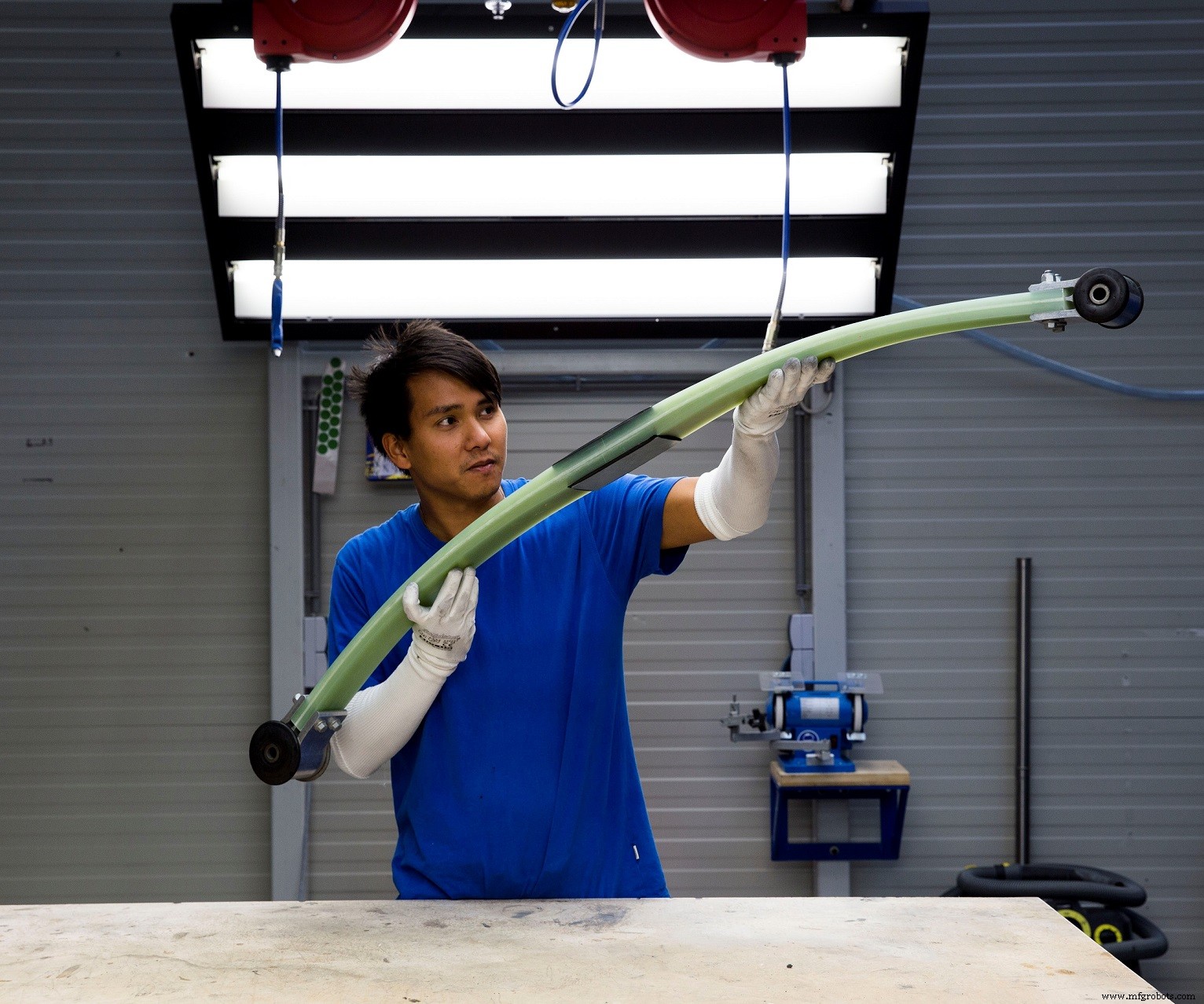 SGL Carbon Debuts 50% Lighter Composite Leaf Springs for Ford Transit