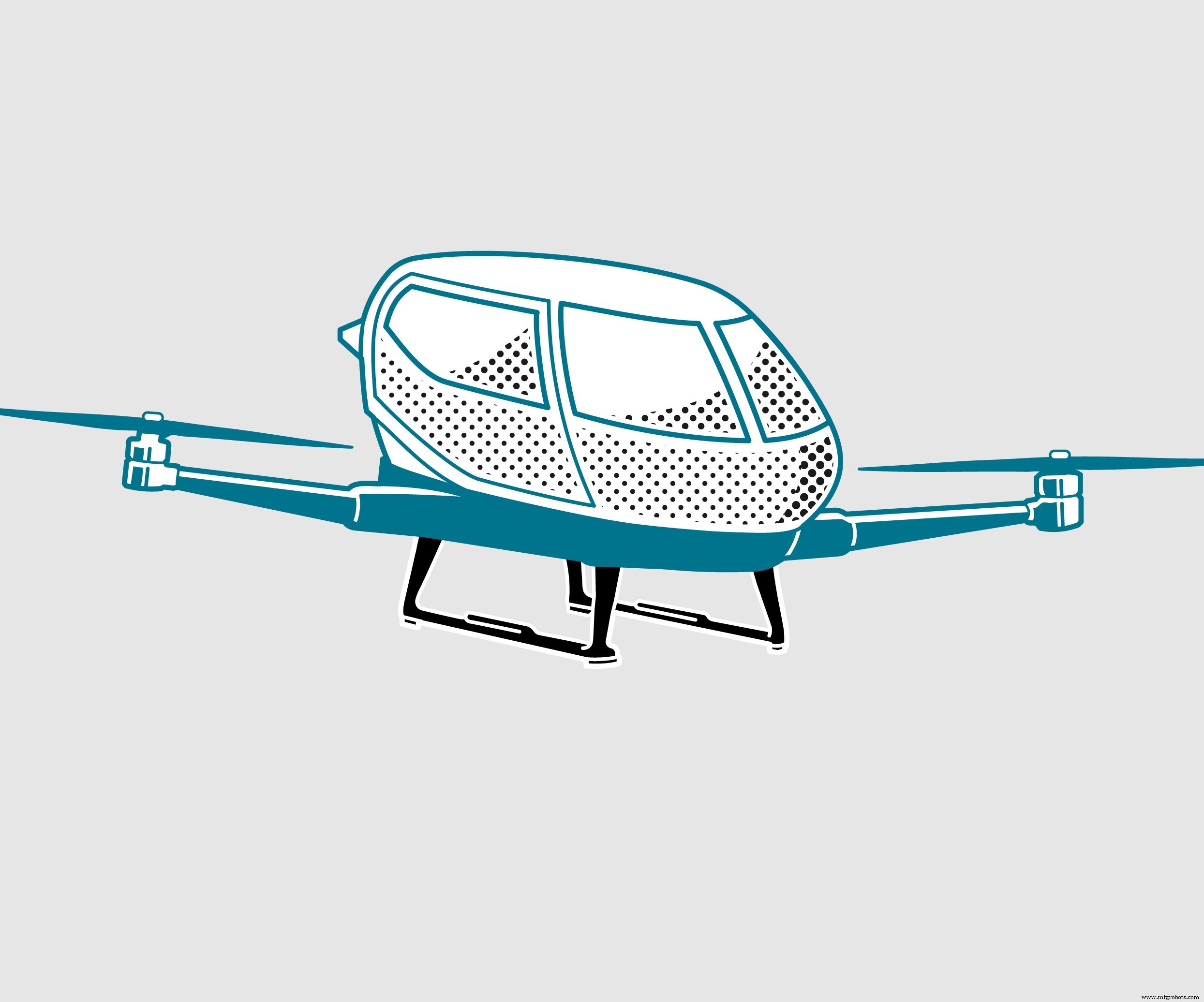 SGL Carbon Launches Production of Ultra-Light Carbon Fiber Composite Landing Gear for Air Taxis