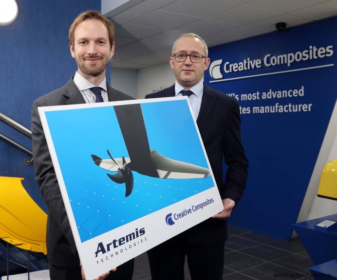Artemis Technologies & Creative Composites Unveil eFoiler, Cutting Drag by 90% on Fast Vessels