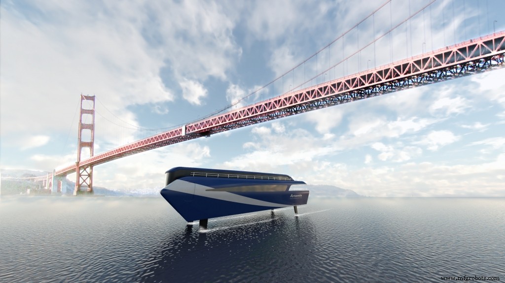 Artemis Technologies & Creative Composites Unveil eFoiler, Cutting Drag by 90% on Fast Vessels