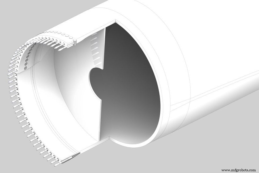 Aerodyn Introduces 111‑m TC1B Rotor Blade for 11‑15 MW Wind Turbines