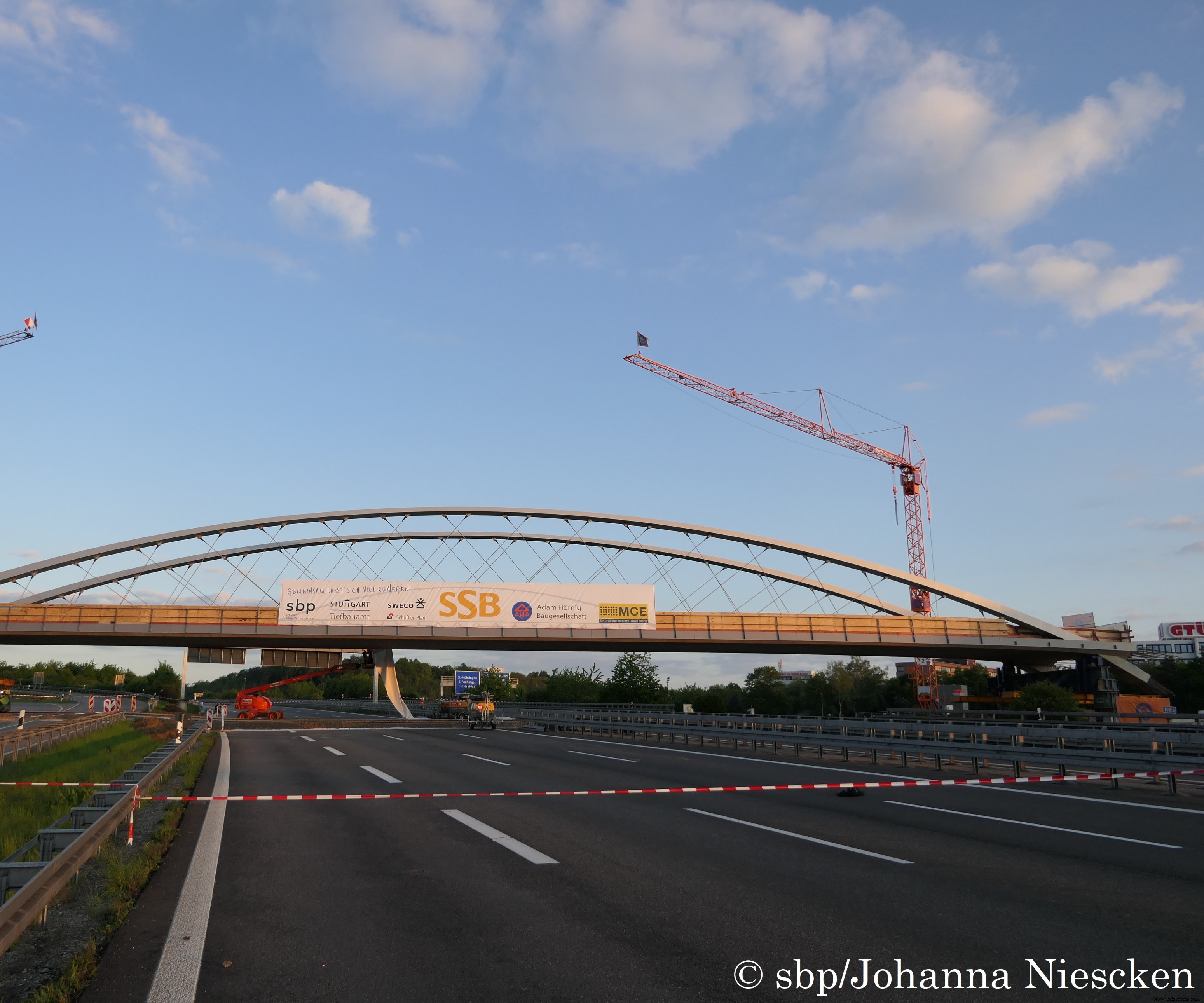 Stuttgart’s First CFRP-Hung Railway Bridge Unveiled Over A8 Motorway