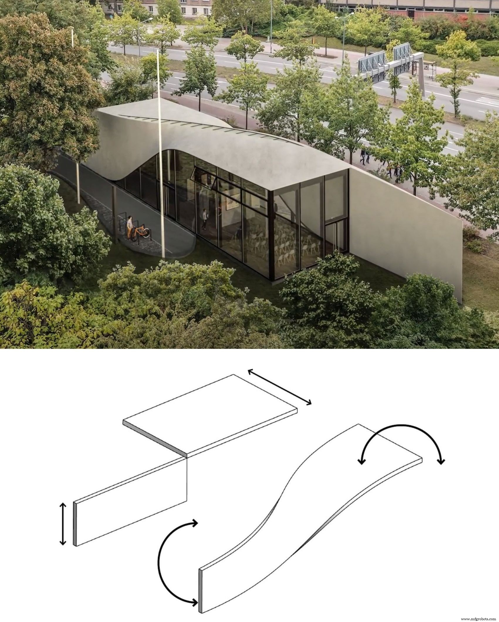 Germany s First Carbon Fiber-Reinforced Concrete Building Takes Shape at TU Dresden