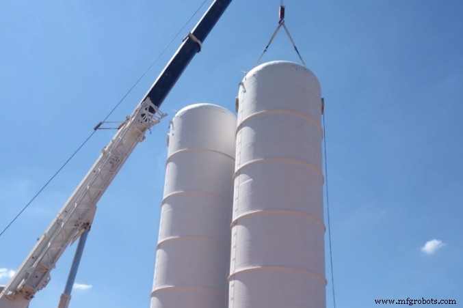 Techniplas Delivers High-Capacity FRP Drinking Water Tanks for Fertilizer Plant