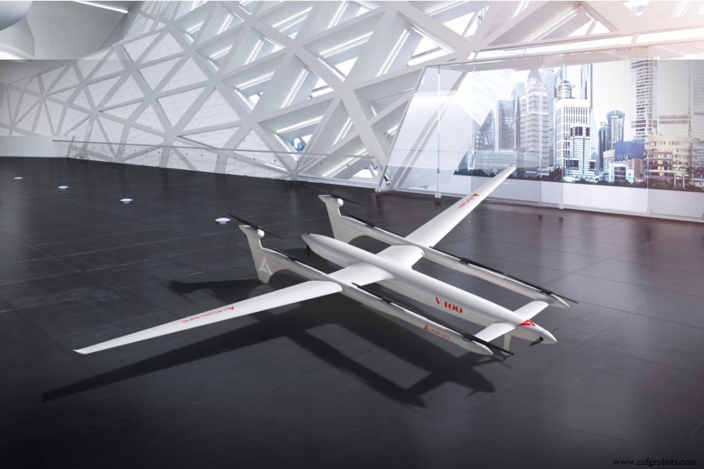 Autoflight Launches Advanced Carbon-Fiber eVTOL: V400 Albatross Debuts at Global Conference