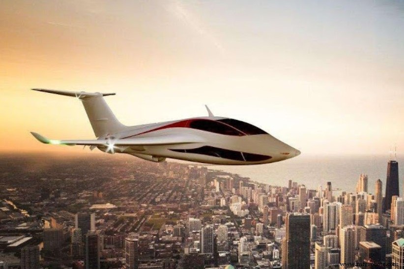 Samad Aerospace Debuts Luxury Q-Starling: A Hybrid-Electric, Two-Seat Personal Air Vehicle
