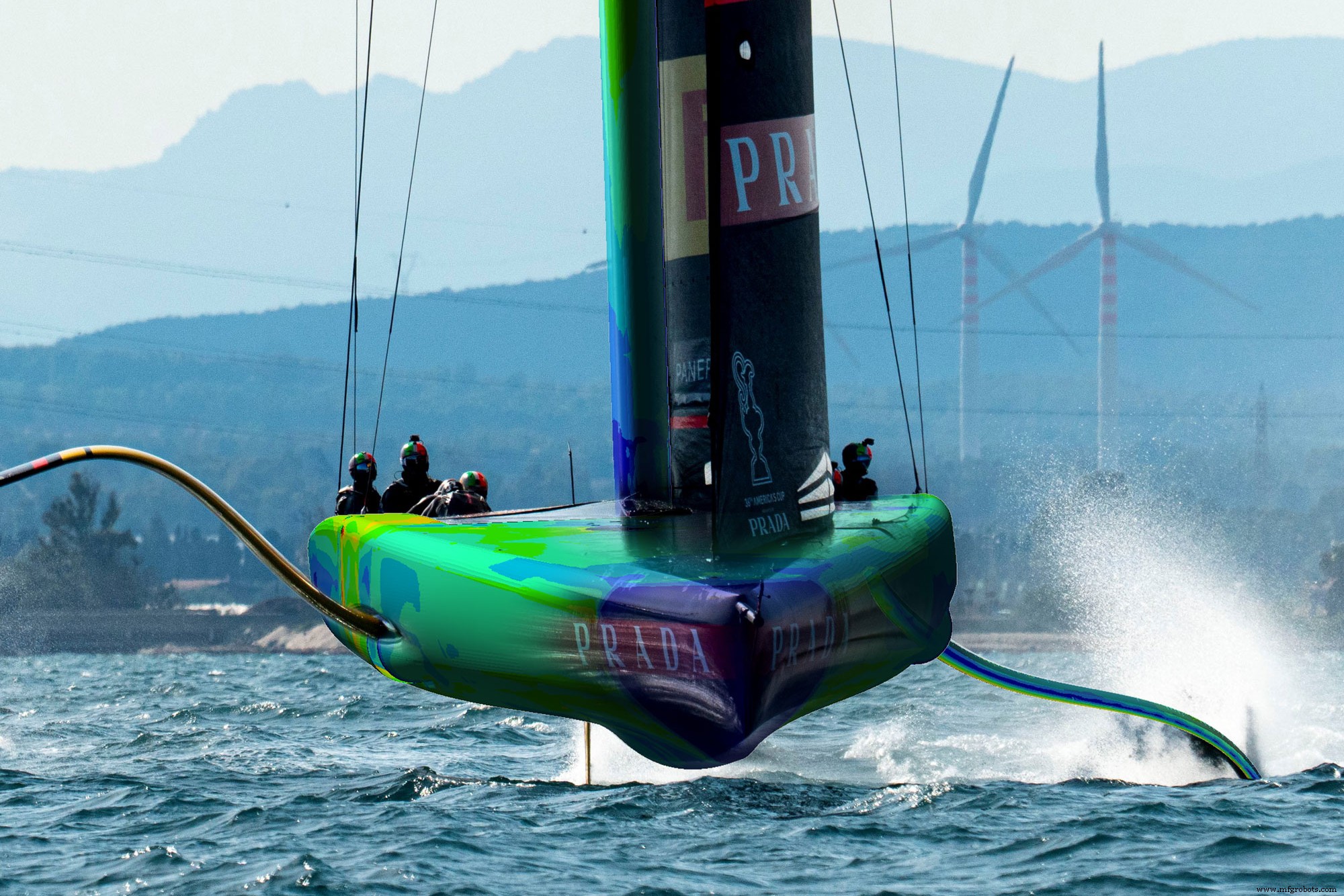 Altair Becomes Official Supplier for Luna Rossa Prada Pirelli Team, Enhancing AC75 Performance