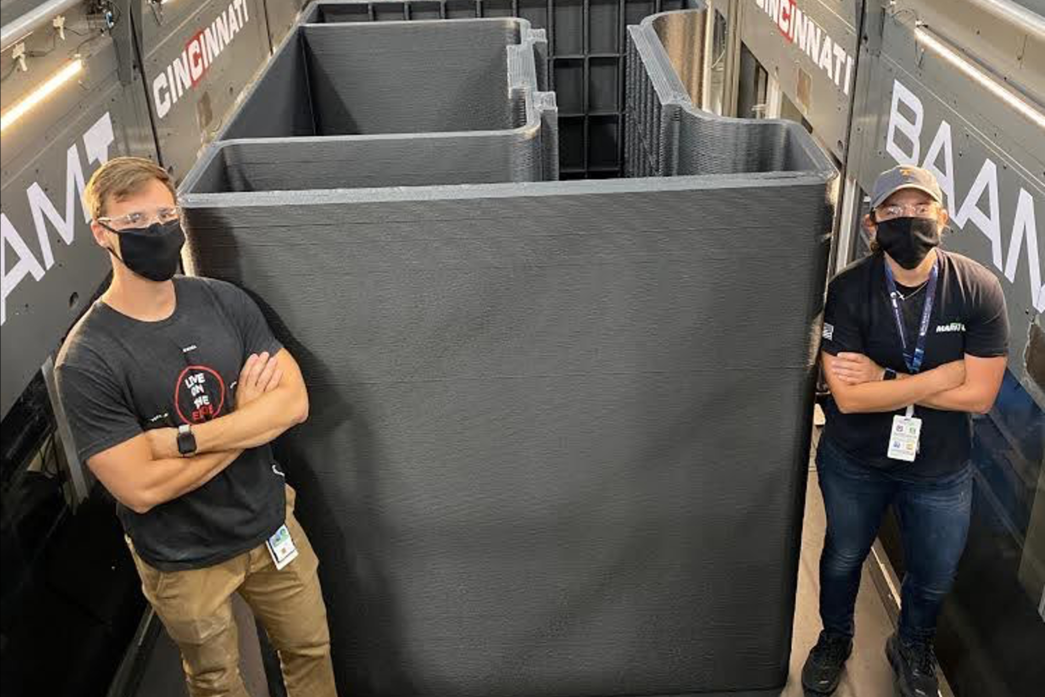 ORNL Unveils Advanced 3D-Printed Composite Machine Base