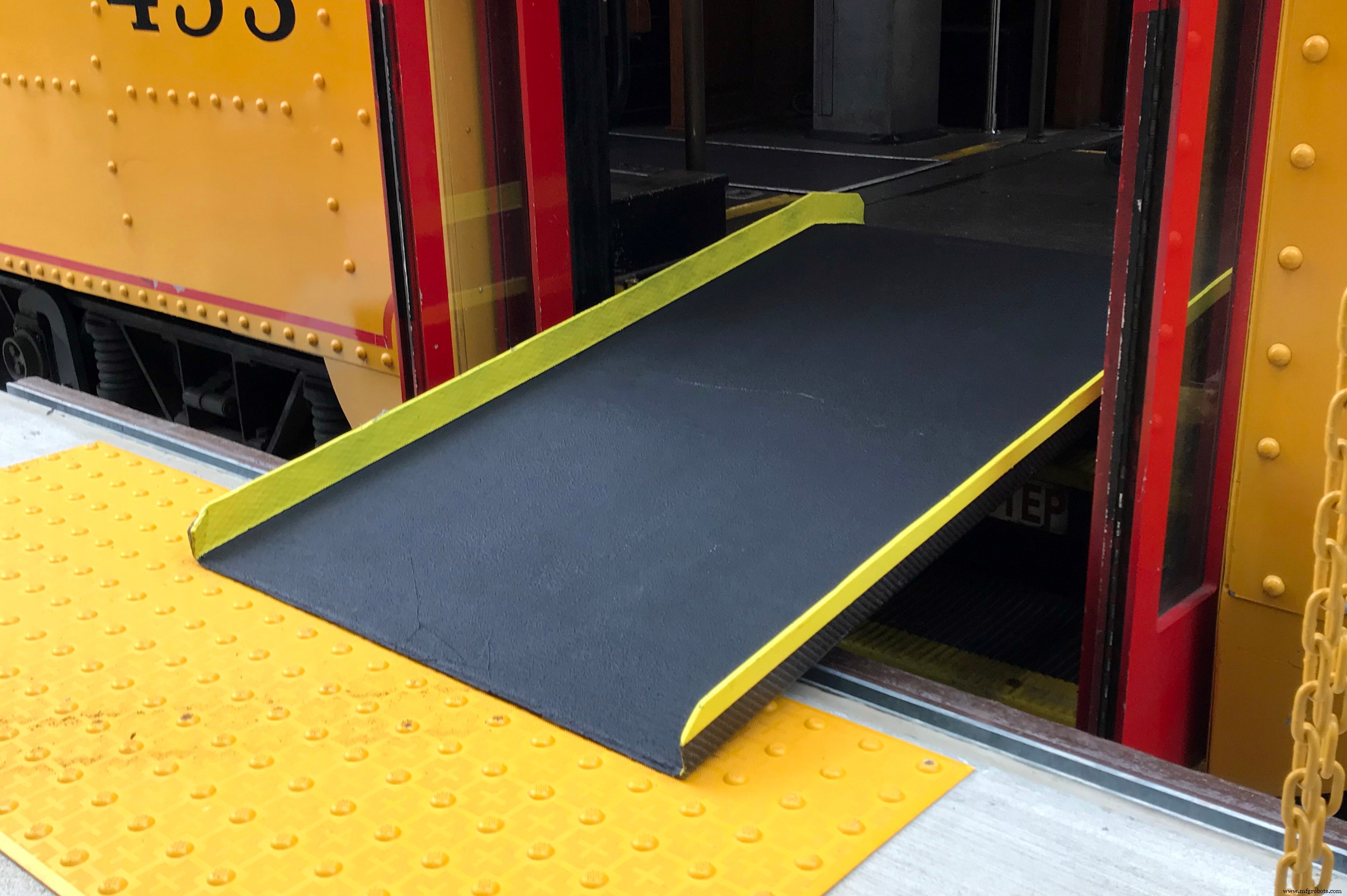 MATA Deploys Lightweight CFRP Ramps to Enhance Rail Trolley Accessibility