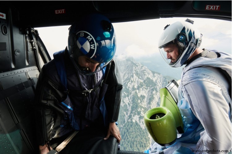 BMW i Launches First Electrified Wingsuit for Human Flight