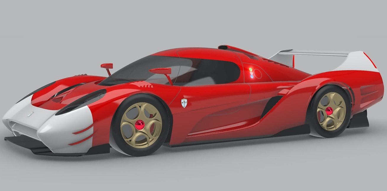 Bercella Designs Advanced Carbon‑Fiber Monocoque for SCG 007 Hypercar Racer