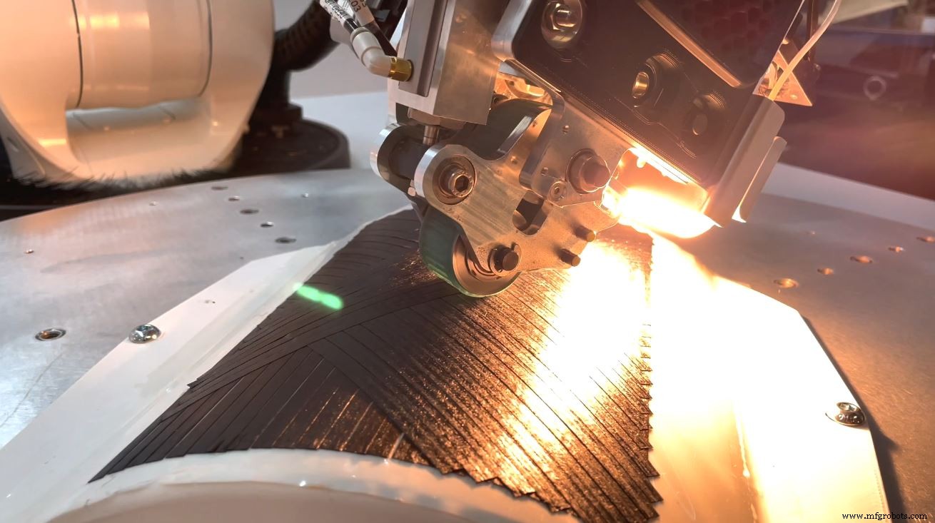 Carbon Axis XCell Enhances Automated Fiber Placement for Compositadour