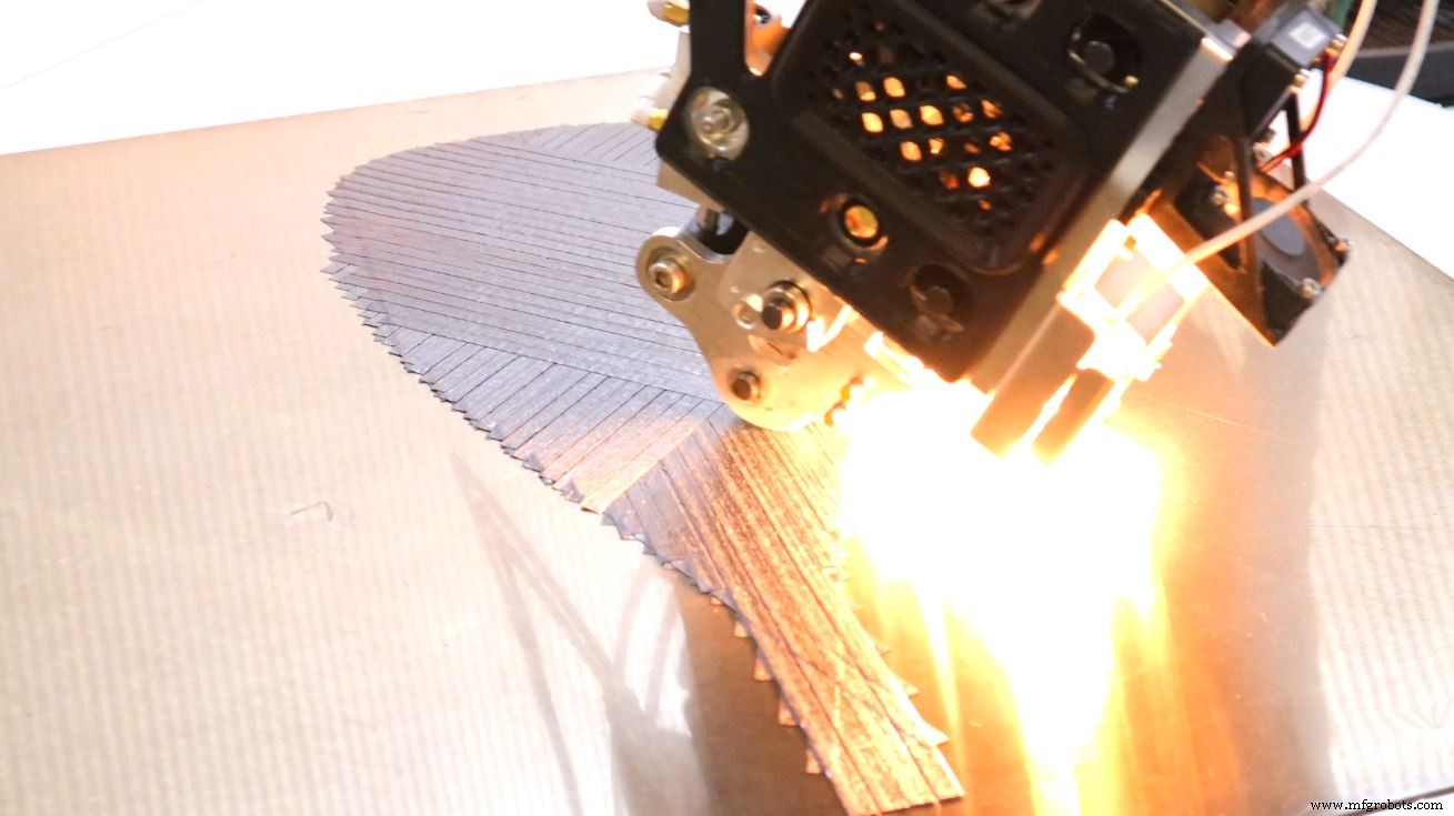 Carbon Axis XCell Enhances Automated Fiber Placement for Compositadour