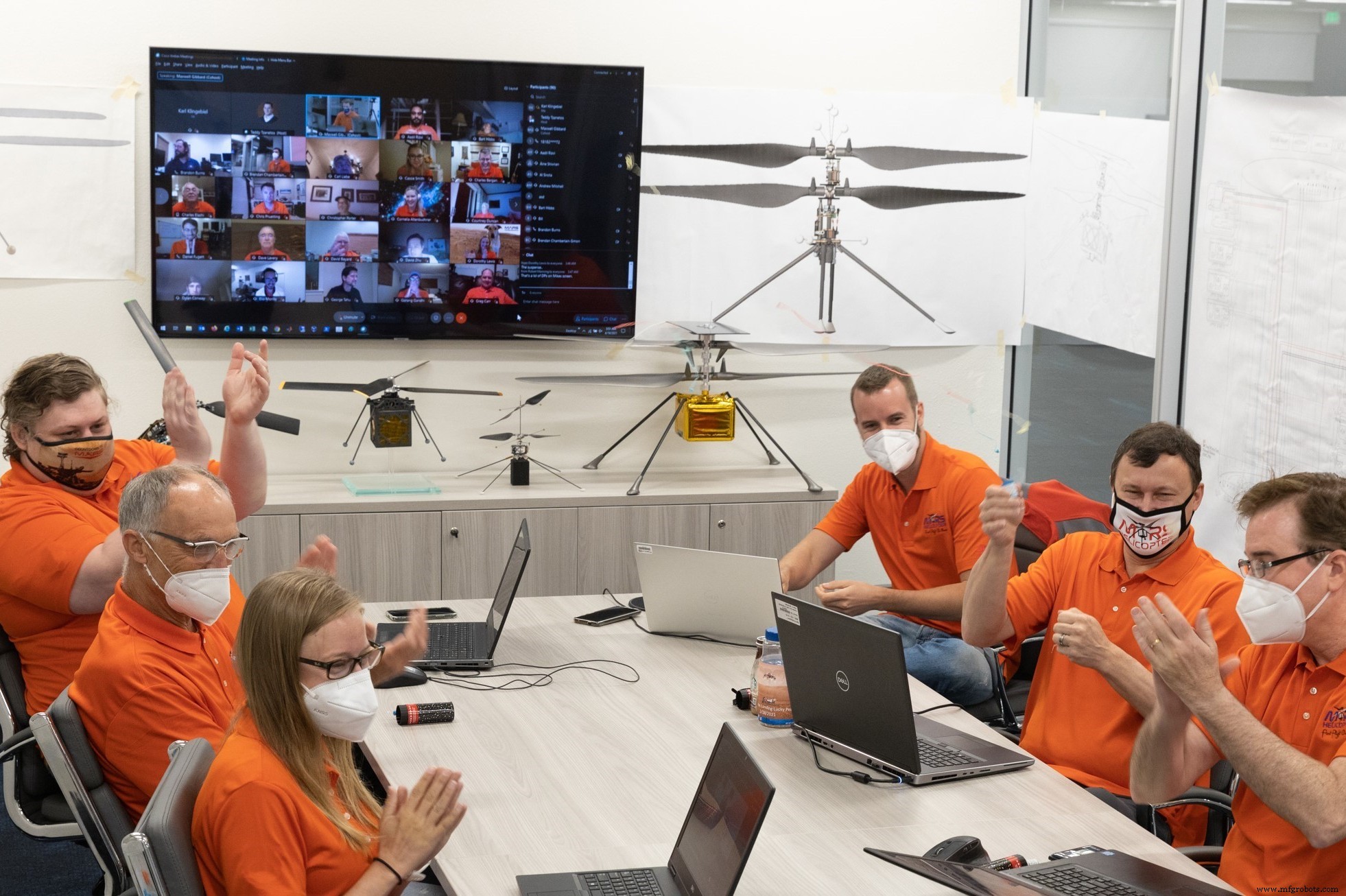 AeroVironment Celebrates Ingenuity Helicopter s Historic First Mars Flight, Showcasing Advanced Composite Technology