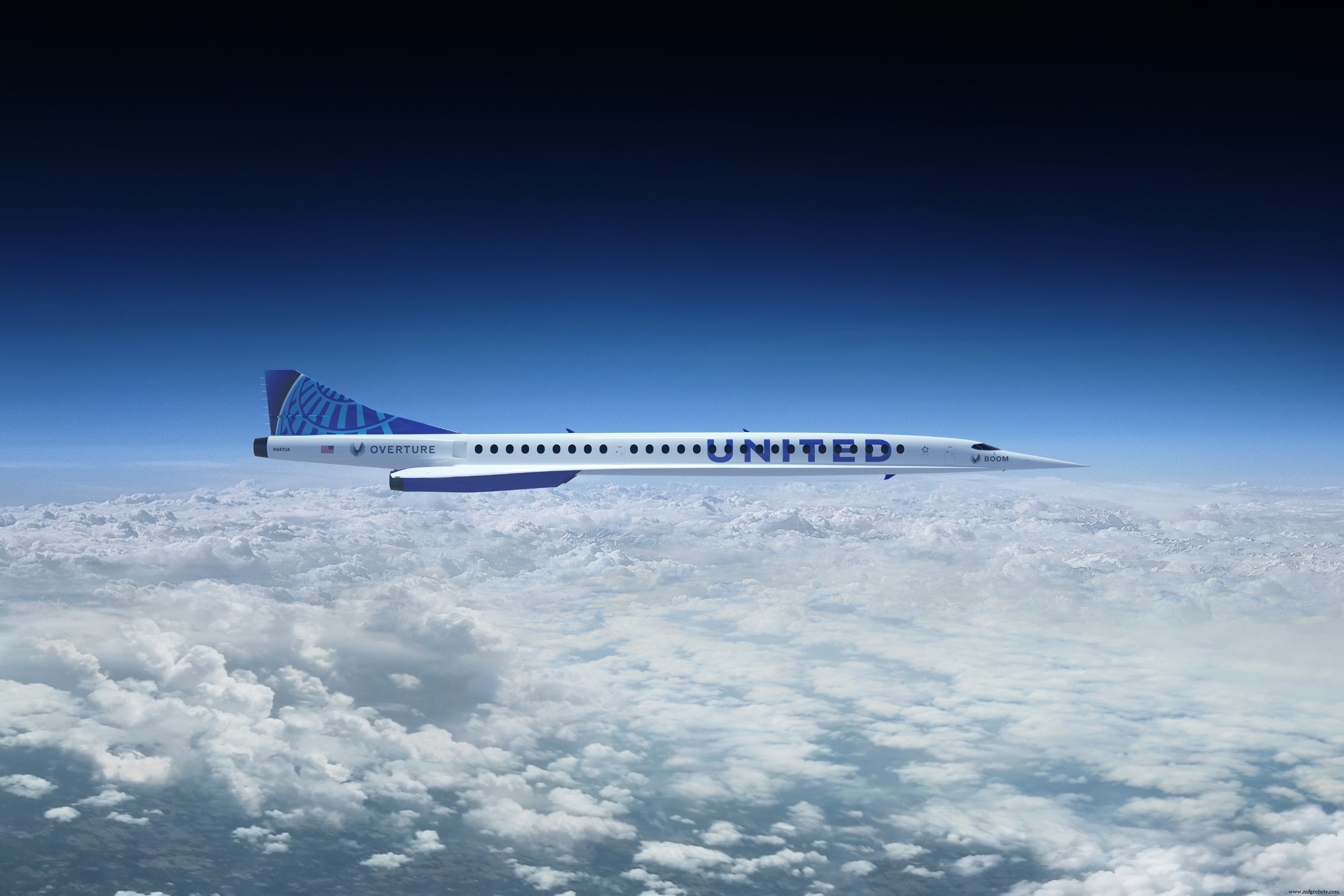 United Airlines Expands Fleet with Net‑Zero Boom Supersonic Jets