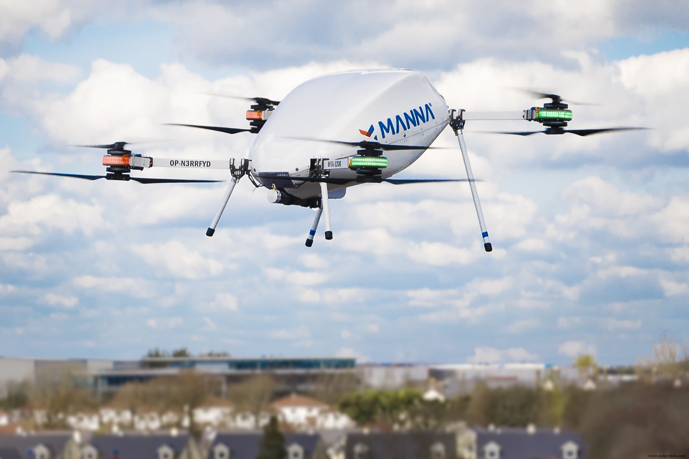 EireComposites, Manna, and NUIG Partner to Build Advanced Carbon Fiber Drone Airframe
