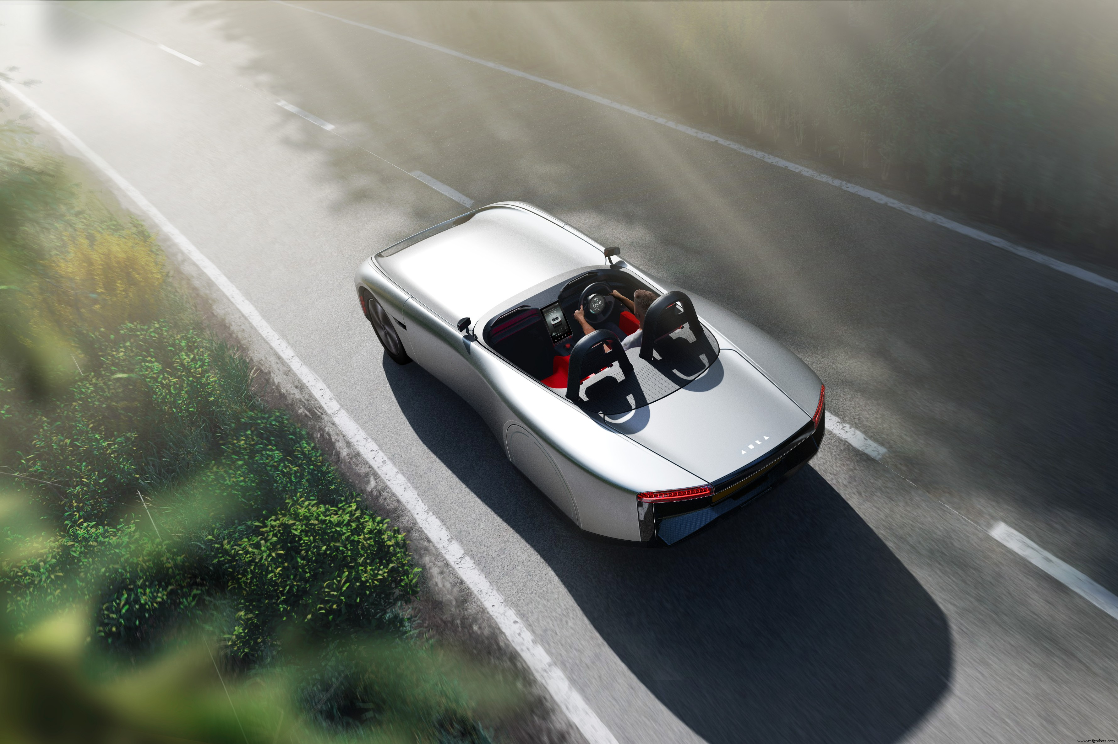 Aura Electric Sports Car Revealed – Natural Fiber Composites Power Sustainable Performance