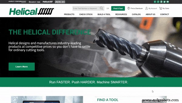 Streamline Helical Cutting Tool Ordering with Harvey Performance