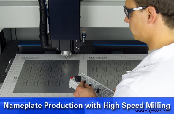High-Speed Milling: The Modern Solution for Precision Engraved Name Plates
