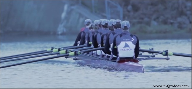 Ride the Wave: Hudson Boat Works  Shark Series for Elite Rowing