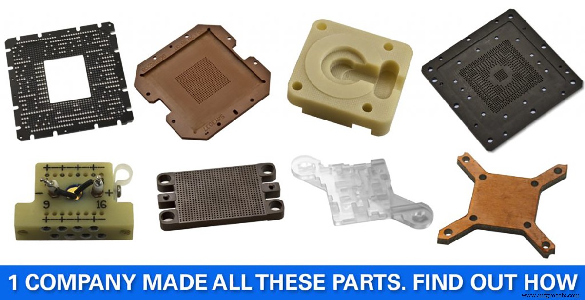 Precision Machining of Engineered Plastics & PCBs for the Electronics Industry