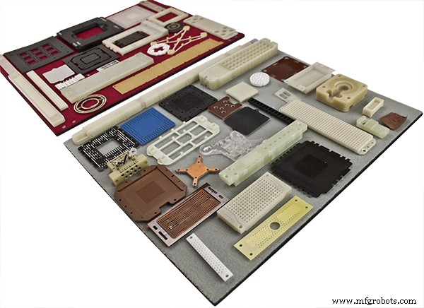 Precision Machining of Engineered Plastics & PCBs for the Electronics Industry